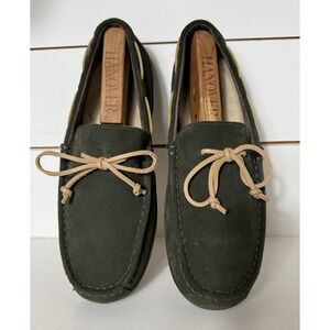 UGG Moccasin Loafers Men's 11‎ Chester Green Suede Slip On Sheepskin